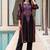 Women Printed Regular  Cotton Kurta with Trousers