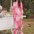 Women Floral Printed Regular Kurta with Trousers