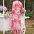 Women Floral Printed Regular Kurta with Trousers