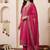 Women Ethnic Motifs Embroidered Regular Chanderi Cotton Kurta with Trousers & With Dupatta
