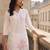 Women Floral Embroidered Regular Thread Work Kurta with Trousers & With Dupatta