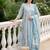 Women Floral Printed Empire  Cotton Kurta with Trousers & With Dupatta