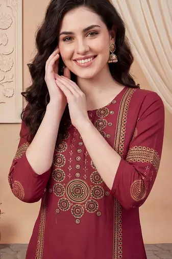 Women Ethnic Motifs Printed Regular  Cotton Kurta with Trousers & With Dupatta