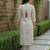 Women Printed Regular Beads and Stones  Cotton Kurta with Trousers