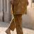 Women Floral Embroidered Regular Thread Work  Cotton Kurta with Trousers