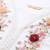 Plus Size White Embroidered Straight Kurta Trousers With Dupatta Set