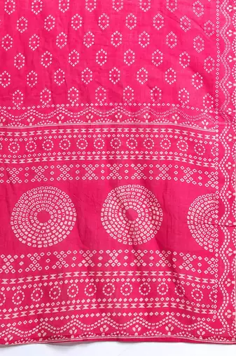 Ethnic Motifs Printed Panelled  Cotton Kurta with Trousers & With Dupatta