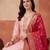 Women Ethnic Motifs Embroidered Regular Sequinned Kurta with Trousers & With Dupatta