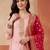 Women Ethnic Motifs Embroidered Regular Sequinned Kurta with Trousers & With Dupatta