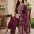 Women Ethnic Motifs Embroidered Regular Thread Work Liva Kurta with Trousers & With Dupatta