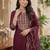 Women Ethnic Motifs Embroidered Regular Thread Work Liva Kurta with Trousers & With Dupatta