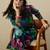 Women Floral Printed Regular  Cotton Kurta with Trousers