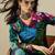 Women Floral Printed Regular  Cotton Kurta with Trousers