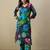 Women Floral Printed Regular  Cotton Kurta with Trousers