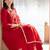 Women Embroidered Empire Thread Work Kurta with Trousers & With Dupatta