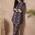 Women Ethnic Motifs Printed Regular  Cotton Kurti with Trousers