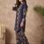 Women Ethnic Motifs Printed Regular  Cotton Kurti with Trousers