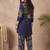 Women Ethnic Motifs Printed Regular  Cotton Kurti with Trousers