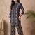 Women Ethnic Motifs Printed Regular  Cotton Kurti with Trousers