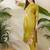 Women Floral Embroidered Regular Thread Work  Cotton Kurta with Trousers