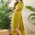 Women Floral Embroidered Regular Thread Work  Cotton Kurta with Trousers