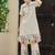 Women Striped  Cotton A-Line Kurta with Palazzo
