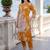 Ethnic Motifs Printed Regular  Cotton Kurta with Trousers