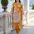 Ethnic Motifs Printed Regular  Cotton Kurta with Trousers
