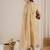 Women Yoke Design Embroidered Cotton Kurta with Trousers & Dupatta