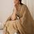 Women Yoke Design Embroidered Cotton Kurta with Trousers & Dupatta