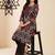 Women Printed Regular  Cotton Kurta with Trousers