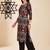Women Printed Regular  Cotton Kurta with Trousers