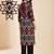 Women Printed Regular  Cotton Kurta with Trousers
