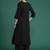 Floral Embroidered Empire Thread Work  Cotton Kurta with Palazzos