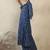 Geometric Printed Shirt Collar A-Line  Cotton Kurta With Palazzos