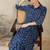 Geometric Printed Shirt Collar A-Line  Cotton Kurta With Palazzos