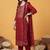 Women Ethnic Motifs Printed Regular Kurta with Trousers & With Dupatta