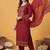 Women Ethnic Motifs Printed Regular Kurta with Trousers & With Dupatta