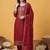 Women Ethnic Motifs Printed Regular Kurta with Trousers & With Dupatta