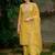 Ethnic Motifs Embroidered Kurta with Trousers & Dupatta