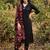 Women Ethnic Motifs Regular Thread Work  Cotton Kurta with Trousers & With Dupatta