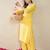 Striped  Cotton Straight Kurta With Palazzos