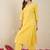 Striped  Cotton Straight Kurta With Palazzos