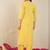 Striped  Cotton Straight Kurta With Palazzos