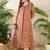 Women Ethnic Motifs Embroidered Regular Thread Work Kurta with Trousers
