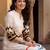Women Printed Regular Kurta with Trousers