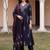 Women Ethnic Motifs Embroidered Panelled Thread Work  Cotton Kurta with Trousers & With Dupatta