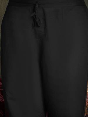 Floral Printed Round Neck Cotton Straight Kurta With Trousers & Dupatta 7
