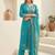 Women Floral Embroidered Regular Thread Work Kurta with Trousers & With Dupatta