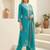 Women Floral Embroidered Regular Thread Work Kurta with Trousers & With Dupatta